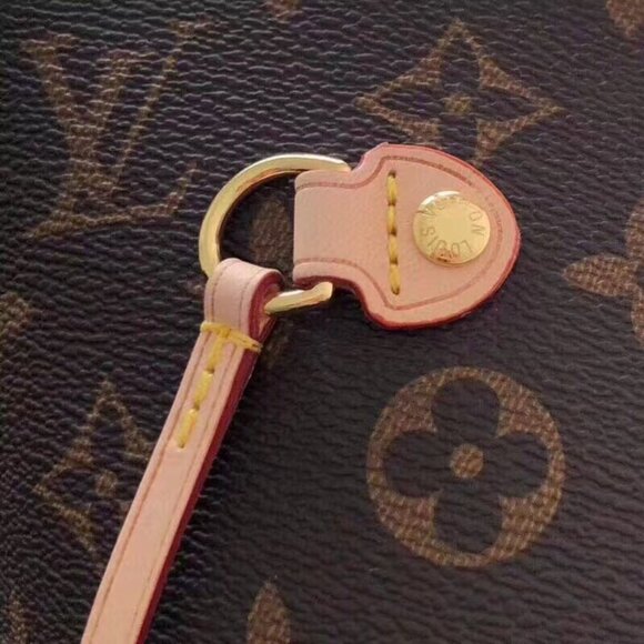 Brown MM Brown Tote Coated Canvas Bag - Picture 6 of 8